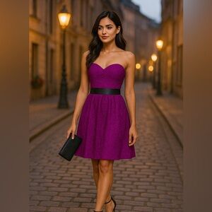 Jasmine Strapless Lace Dress